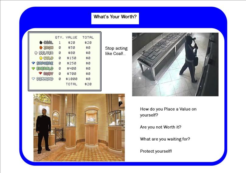 Value, Worth, Price..